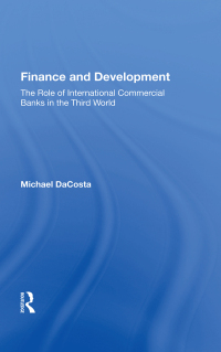 Imagen de portada: Finance And Development 1st edition 9780367170448