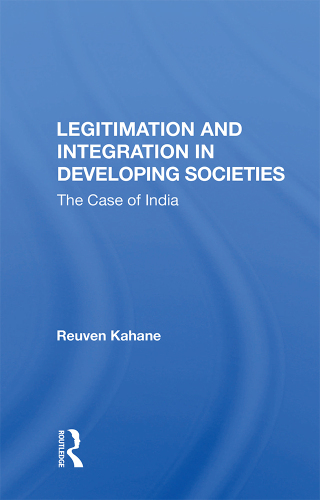 Imagen de portada: Legitimation and Integration in Developing Societies 1st edition 9780367020149