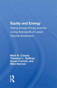 Cover image: Equity And Energy 1st edition 9780367020446