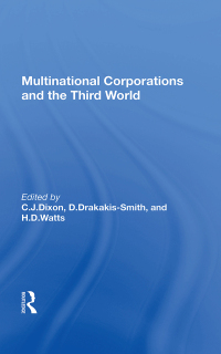 表紙画像: Multinational Corporations And The Third World 1st edition 9780367006655