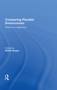 Cover image: Comparing Pluralist Democracies 1st edition 9780367156633