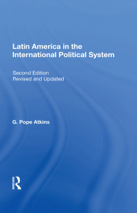 Imagen de portada: Latin America In The International Political System 2nd edition 9780367156794