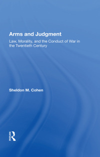 Cover image: Arms And Judgment 1st edition 9780367155452