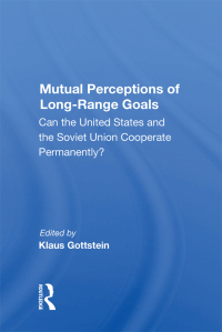 Titelbild: Mutual Perceptions Of Long-range Goals 1st edition 9780367154011