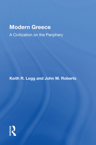 Cover image: Modern Greece 1st edition 9780367154790