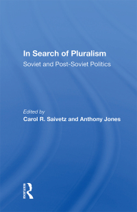 Cover image: In Search Of Pluralism 1st edition 9780367158910