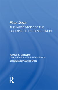 Cover image: Final Days 1st edition 9780367009199