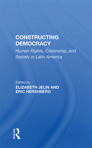 Cover image: Constructing Democracy 1st edition 9780367159245