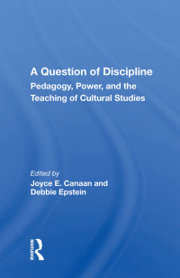 صورة الغلاف: A Question Of Discipline 1st edition 9780367159948