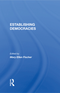 Imagen de portada: Establishing Democracies 1st edition 9780367010010