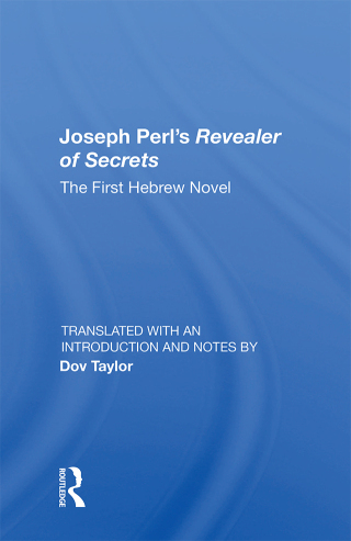 Cover image: Joseph Perl’s Revealer of Secrets 1st edition 9780367009779