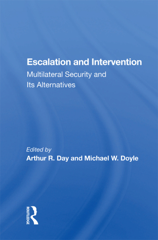 Cover image: Escalation and Intervention 1st edition 9780367158712
