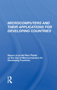 Titelbild: Microcomputers And Their Applications For Developing Countries 1st edition 9780367160678