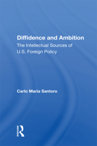 Imagen de portada: Diffidence And Ambition 1st edition 9780367162832