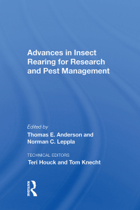 Cover image: Advances In Insect Rearing For Research And Pest Management 1st edition 9780367013387