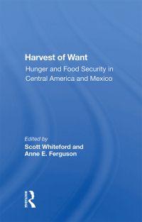 Cover image: Harvest Of Want 1st edition 9780367165512