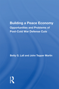 Cover image: Building A Peace Economy 1st edition 9780367010720