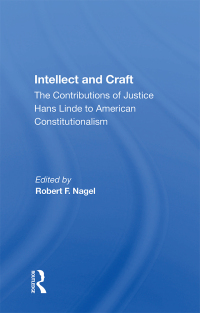 Cover image: Intellect And Craft 1st edition 9780367158132