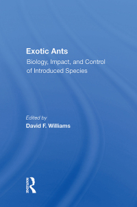 Omslagafbeelding: Exotic Ants 1st edition 9780367160807