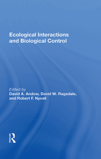 Imagen de portada: Ecological Interactions And Biological Control 1st edition 9780367161699