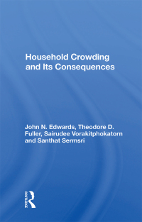 Cover image: Household Crowding And Its Consequences 1st edition 9780367011727