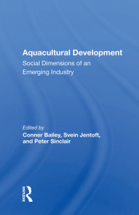 Cover image: Aquacultural Development 1st edition 9780367016913