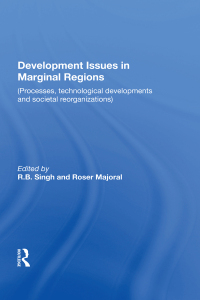 Cover image: Development Issues In Marginal Regions 1st edition 9780367020866