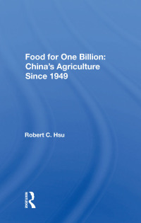 صورة الغلاف: Food For One Billion 1st edition 9780367168278