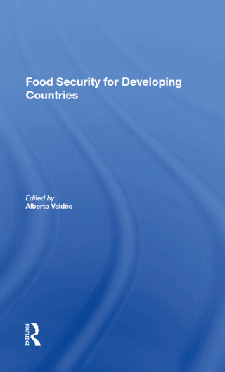 Cover image: Food Security For Developing Countries 1st edition 9780367018429