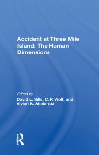 Omslagafbeelding: Accident At Three Mile Island 1st edition 9780367018788