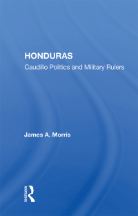 Imagen de portada: Honduras 1st edition 9780367168599