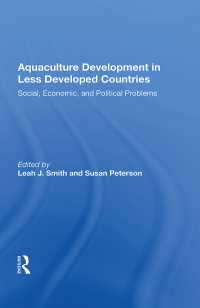 Cover image: Aquaculture Development In Less Developed Countries 1st edition 9780367168834