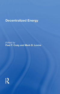 Cover image: Decentralized Energy 1st edition 9780367019372