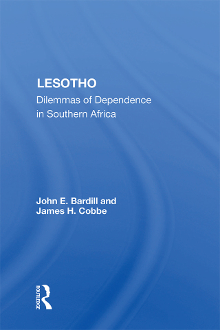 Imagen de portada: Lesotho 1st edition 9780367169466