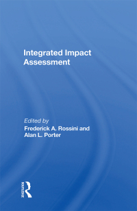 Imagen de portada: Integrated Impact Assessment 1st edition 9780367015336
