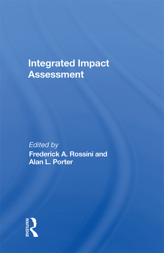 Omslagafbeelding: Integrated Impact Assessment 1st edition 9780367015336