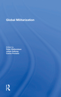 Imagen de portada: Global Militarization 1st edition 9780367014834