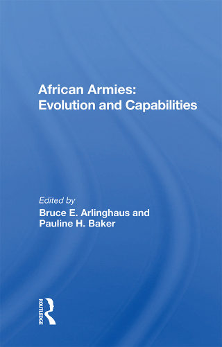 Titelbild: African Armies: Evolution and Capabilities 1st edition 9780367169916