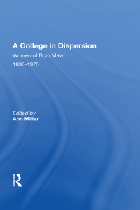 Omslagafbeelding: A College In Dispersion/h 1st edition 9780367020620