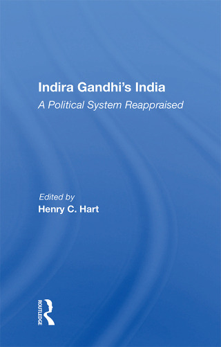 Titelbild: Indira Gandhi's India 1st edition 9780367170509