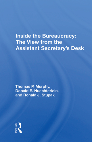 Titelbild: Inside the Bureaucracy: The View from the Assistant Secretary's Desk 1st edition 9780367167332
