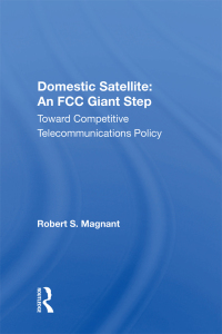 Cover image: Domestic Satellite 1st edition 9780367016951