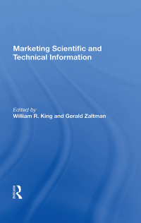 Cover image: Marketing Scientific And Technical Information 1st edition 9780367020927