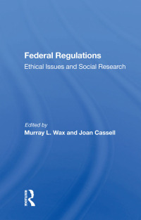 Imagen de portada: Federal Regulations 1st edition 9780367021238