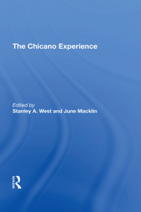 Imagen de portada: Chicano Experience 1st edition 9780367021337