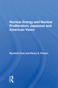 Titelbild: Nuclear Energy And Nuclear Proliferation 1st edition 9780367021788