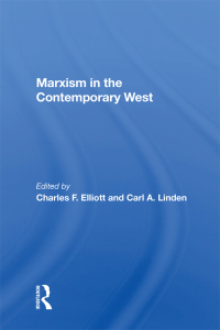 Omslagafbeelding: Marxism In The Contemporary West 1st edition 9780367171599