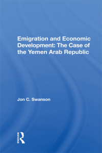 Imagen de portada: Emigration And Economic Development 1st edition 9780367021719
