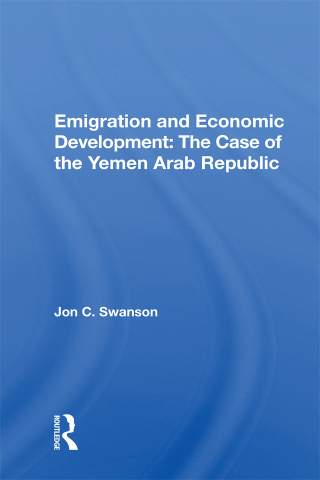 Cover image: Emigration And Economic Development 1st edition 9780367021719