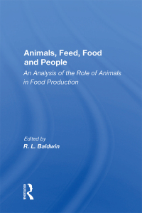 Cover image: Animals, Feed, Food And People 1st edition 9780367171414